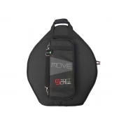 Bag Luxo para Pratos de Bateria Soft Case Move Com Baqueteira Removível