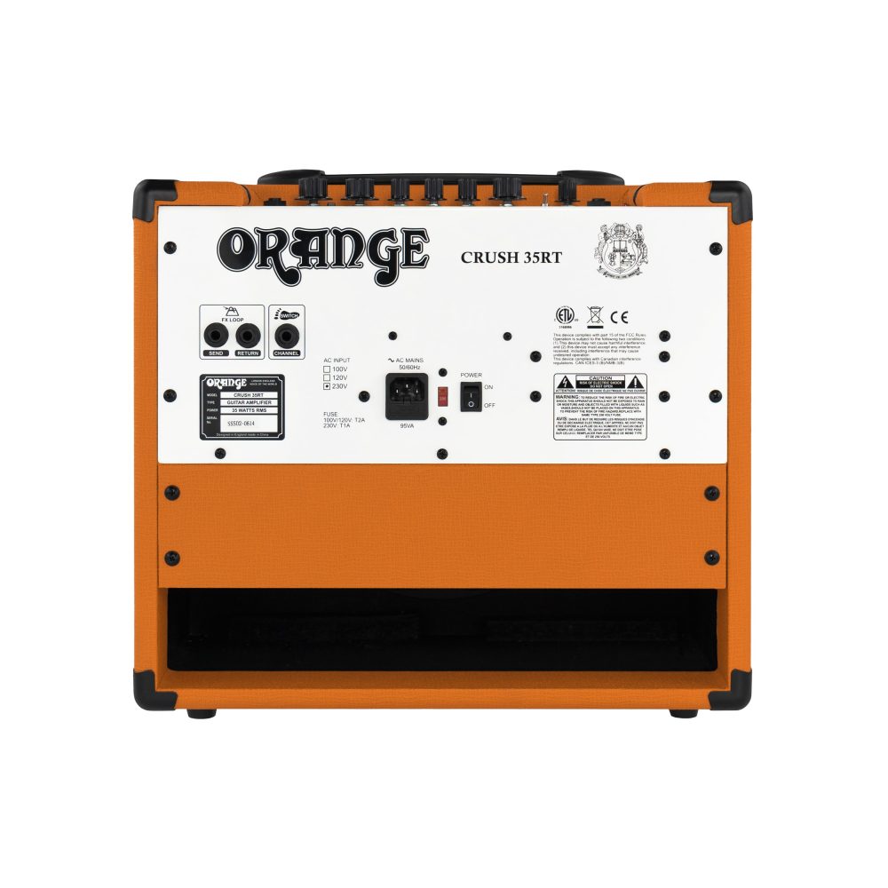 Amplificador Orange Combo para Guitarra Crush 35RT 10380078 *