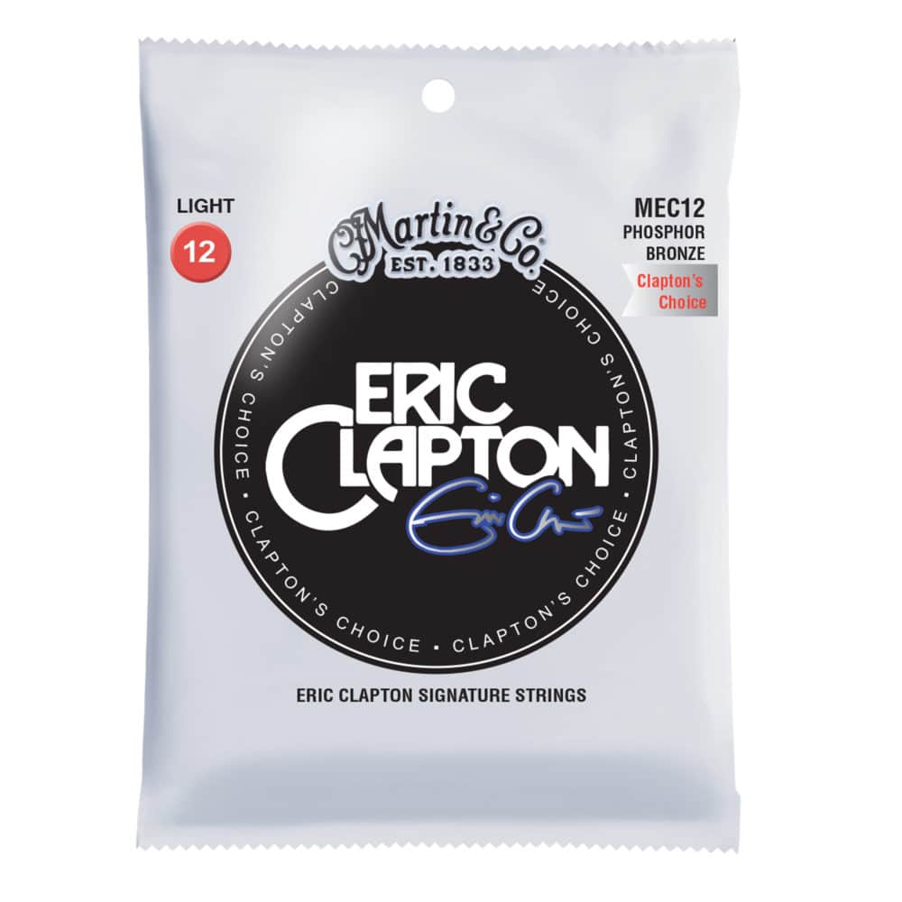 Encordoamento Martin Eric Clapton MEC12 para Violão Aço .012 .054 Phosphor Bronze