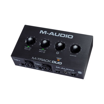 Interface De Áudio M-audio M-track Duo Usb
