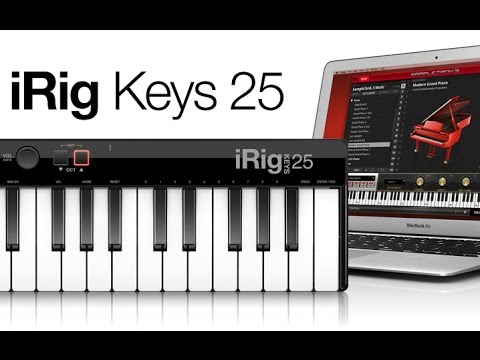 iRig Keys 25 USB - Teclado Controlador MIDI USB