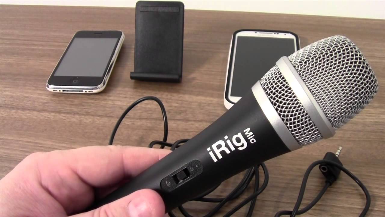 iRig Mic - Microfone para Smartphones