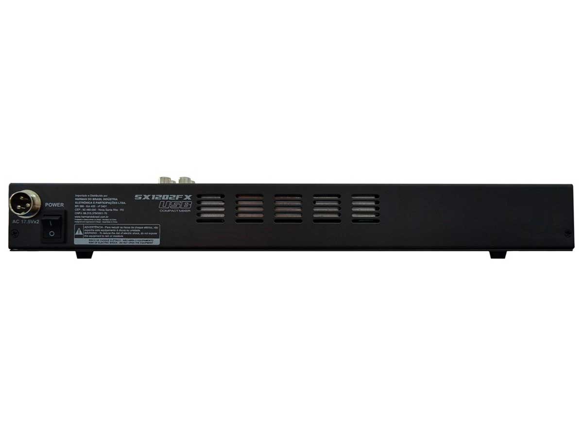 Mesa de Som Analógica 12 Canais Soundcraft SX1202FX-USB com Efeito