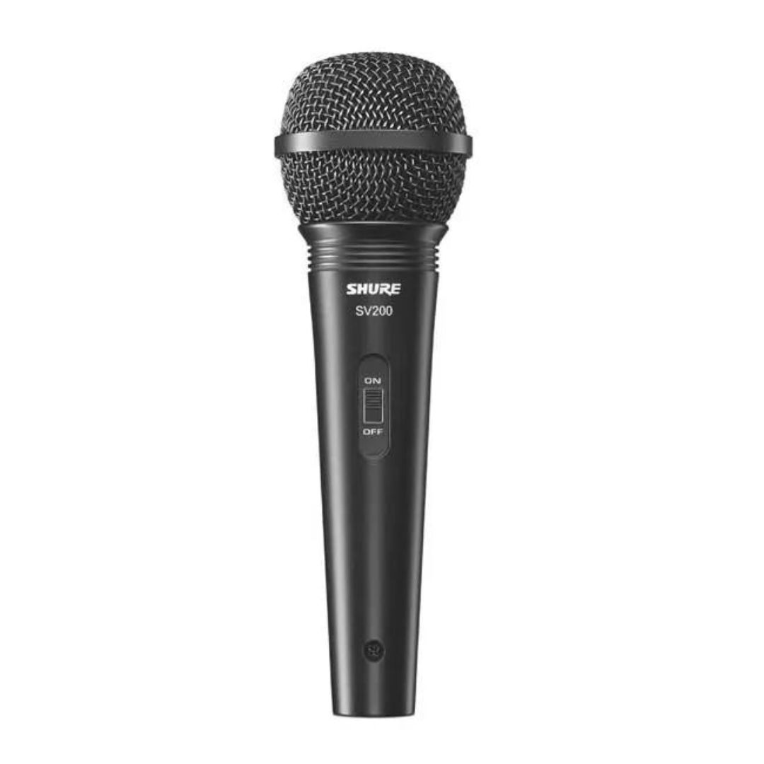 Microfone Shure SV200 + Cabo 4,5m