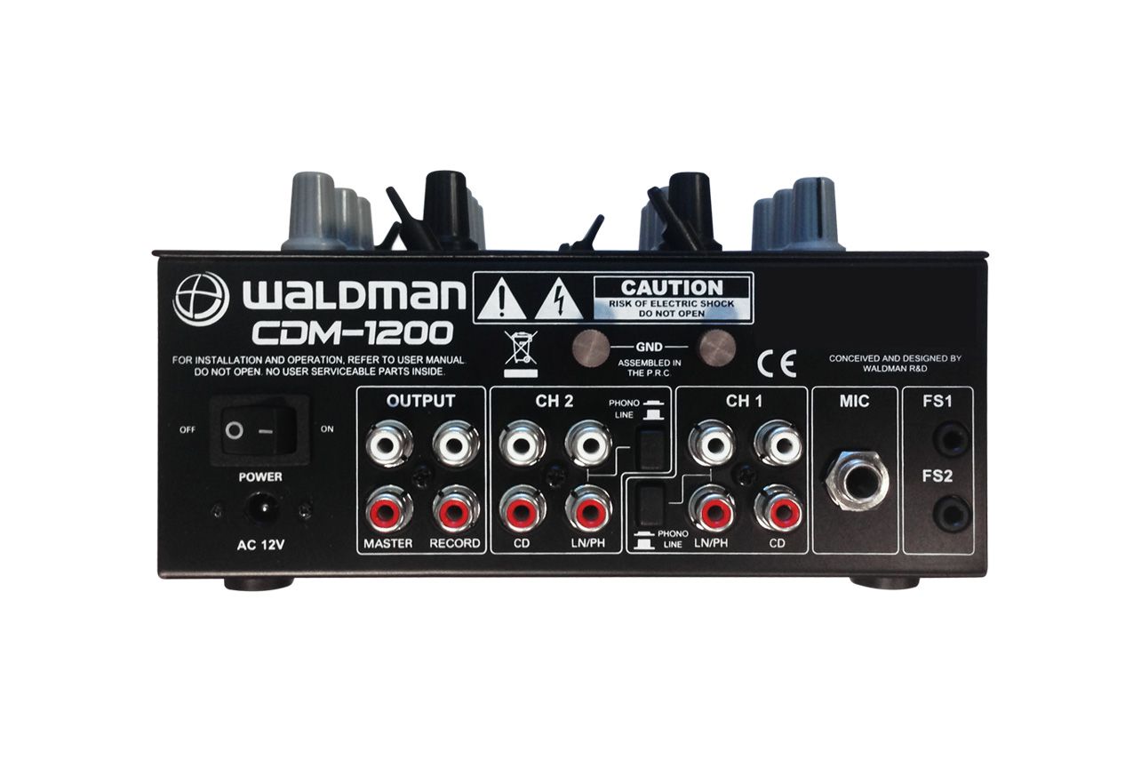 Mixer para Dj Waldman Club DJ Mix CDM-1200