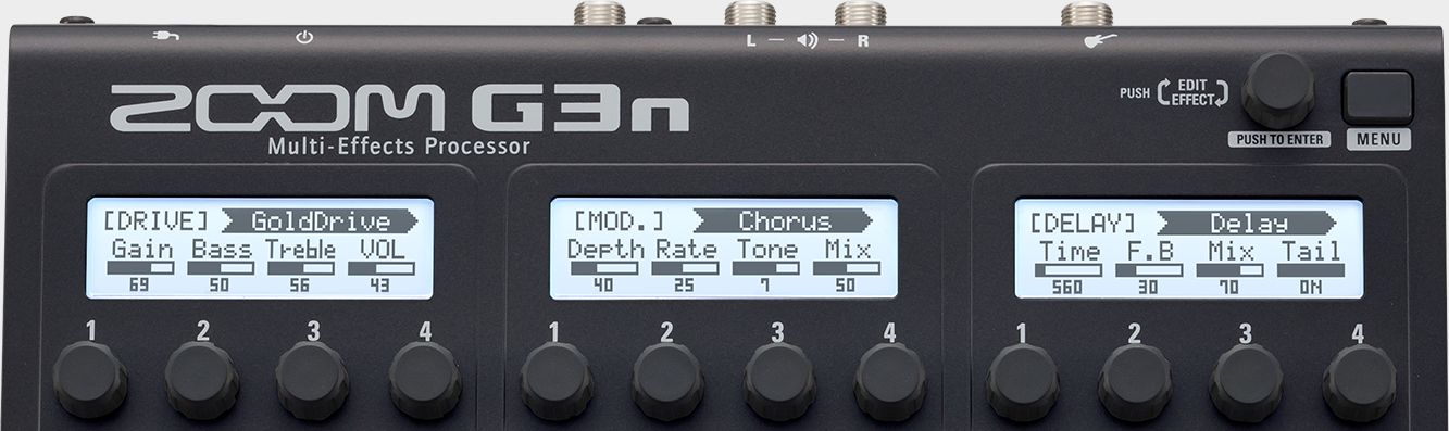 Pedaleira Zoom G3n para guitarra * 10020237