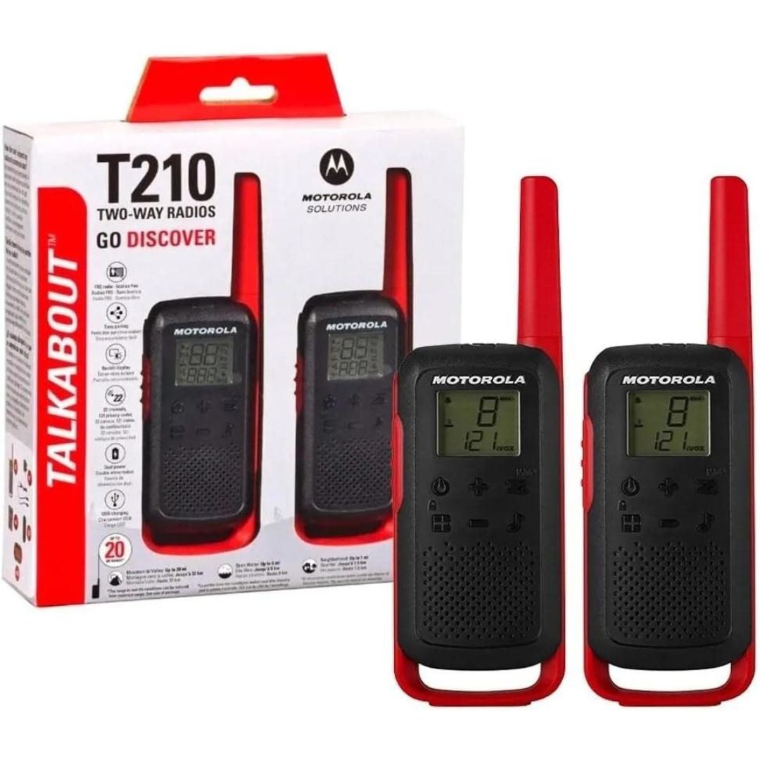 Rádio Comunicador Motorola Talkabout 32km T210BR