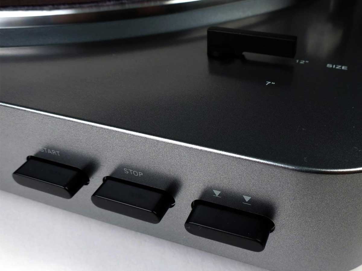 Toca Discos com Sistema de Gravação de LP para Digital Audio Technica AT-LP60-USB