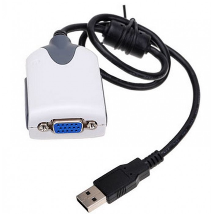 Conversor USB Para VGA  - LD Cabos Soluções Áudio e Vídeo 