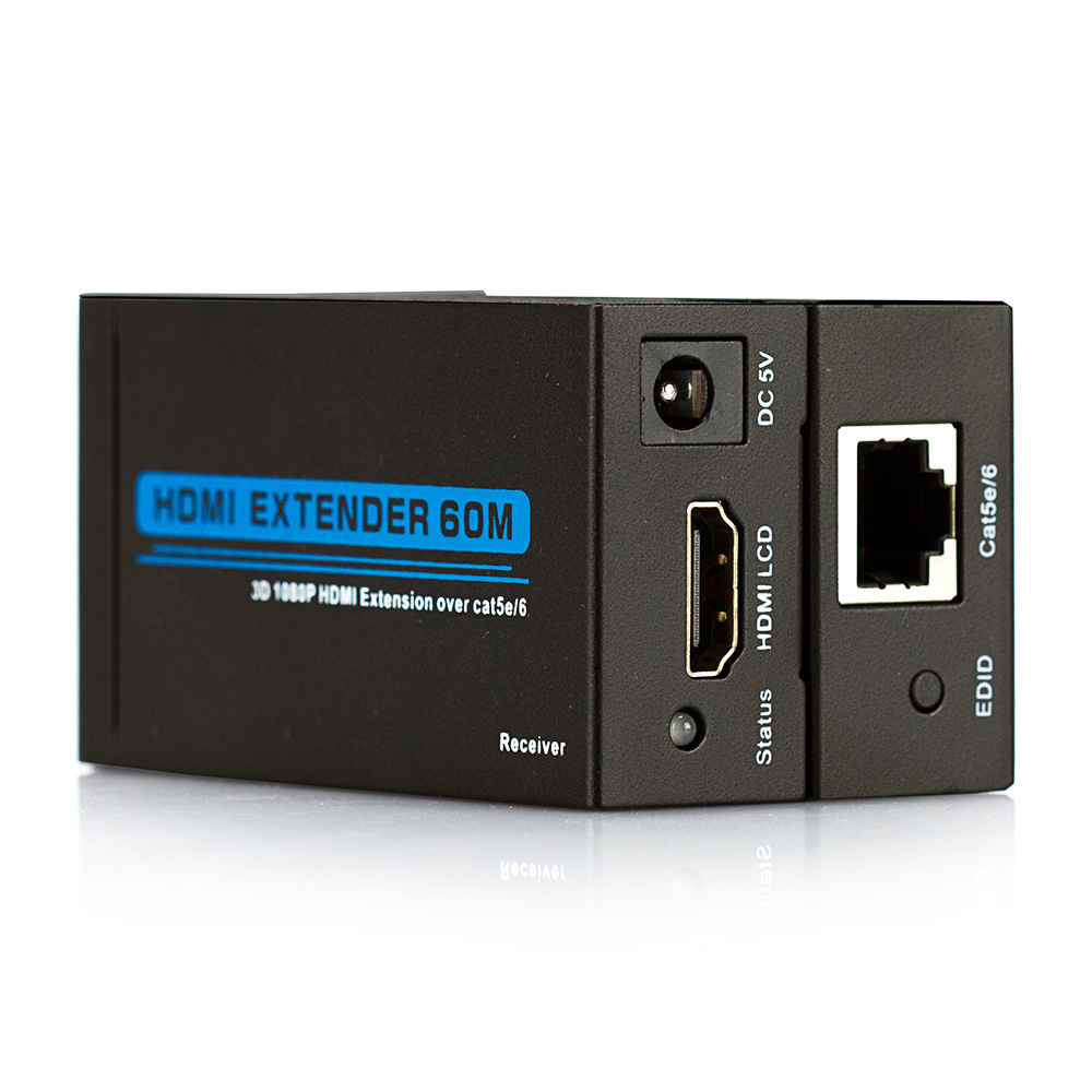 Extensor HDMI 60 Metros Cat 5E Cat 6 Ultra HD 3d  - LD Cabos Soluções Áudio e Vídeo 