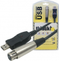 Cabo Interface Microfone Usb Para Xlr Cannon And Play