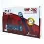 Microfone Sem Fio UHF-202 Profissional R201 - MXT