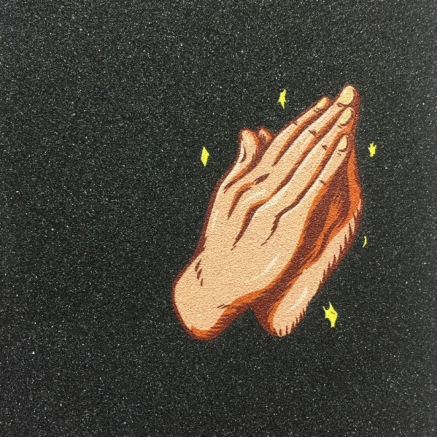 Lixa Faith Hand Logo Emborrachada - No Comply Skate Shop