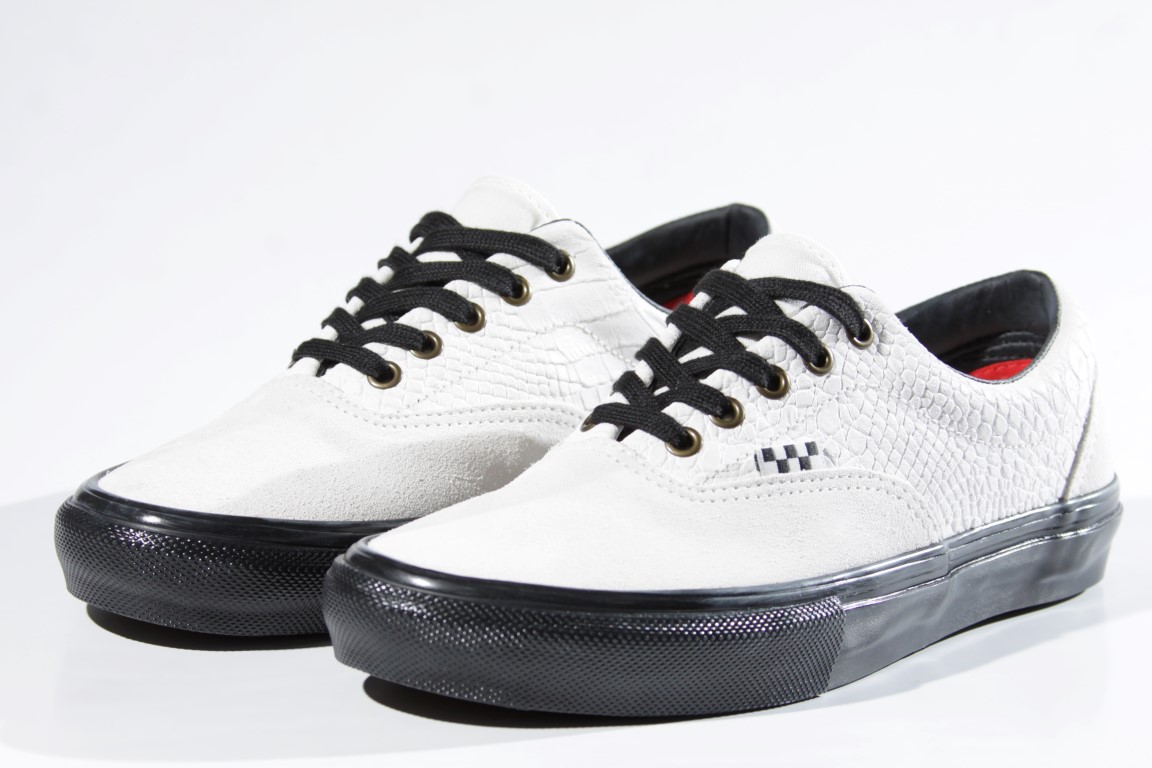 Tênis Vans - Era Pro (Breana Geering) Marshmallow/Black  - No Comply Skate Shop