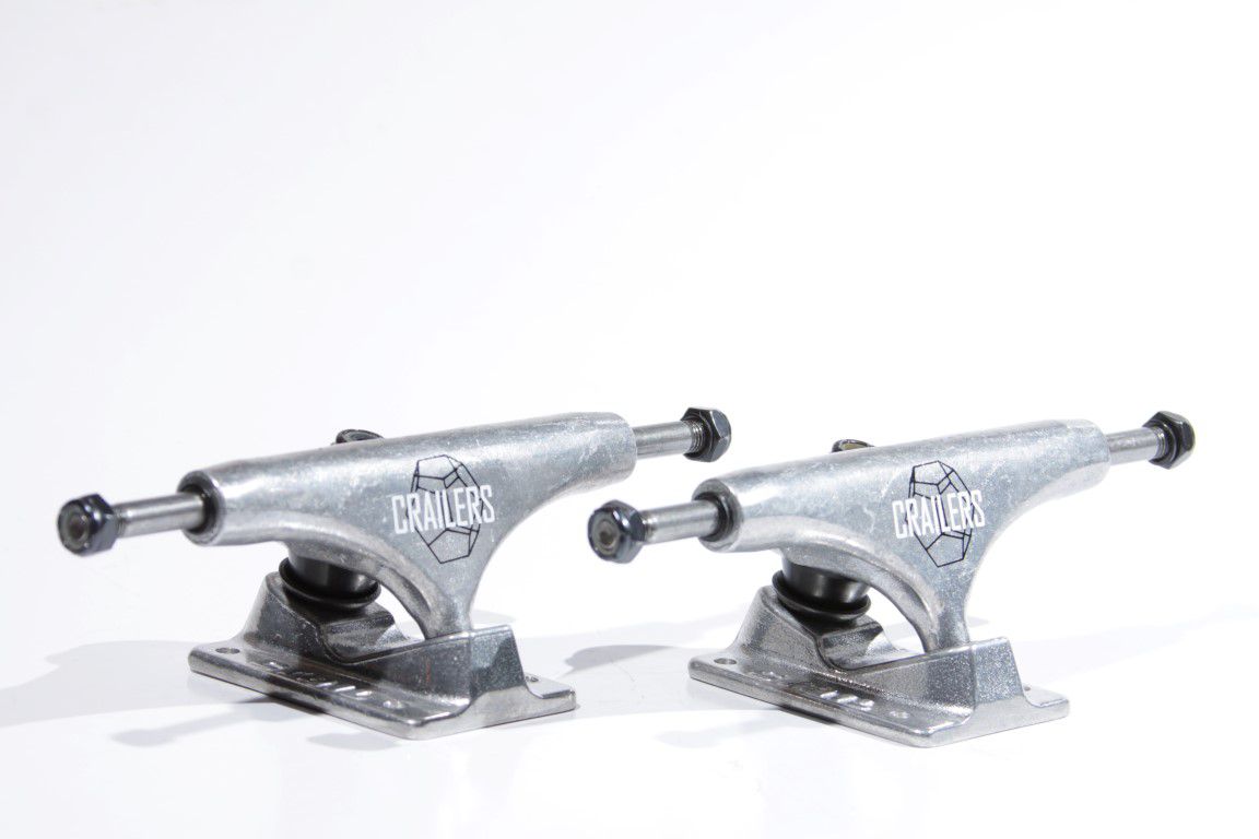 Truck Crail - Low 129 Crailers Silver  - No Comply Skate Shop