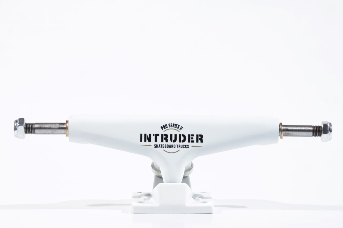 Truck Intruder - 139 Mid Pro Series II White - No Comply Skate Shop