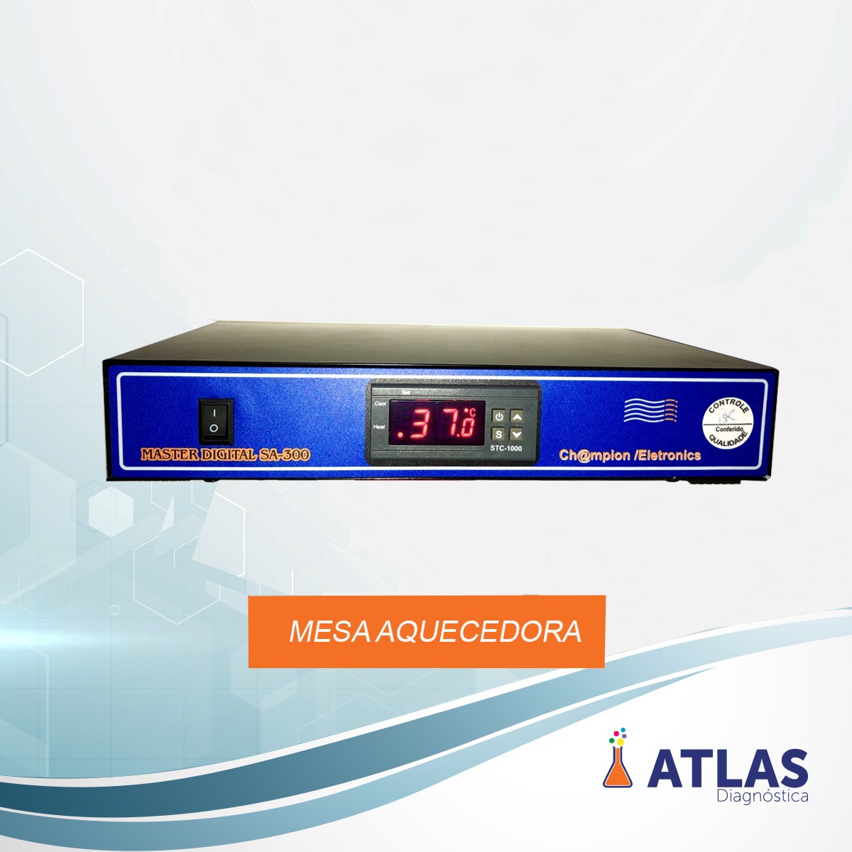 MESA AQUECEDORA DIGITAL SA 300 MASTER  - Atlas Diagnóstica