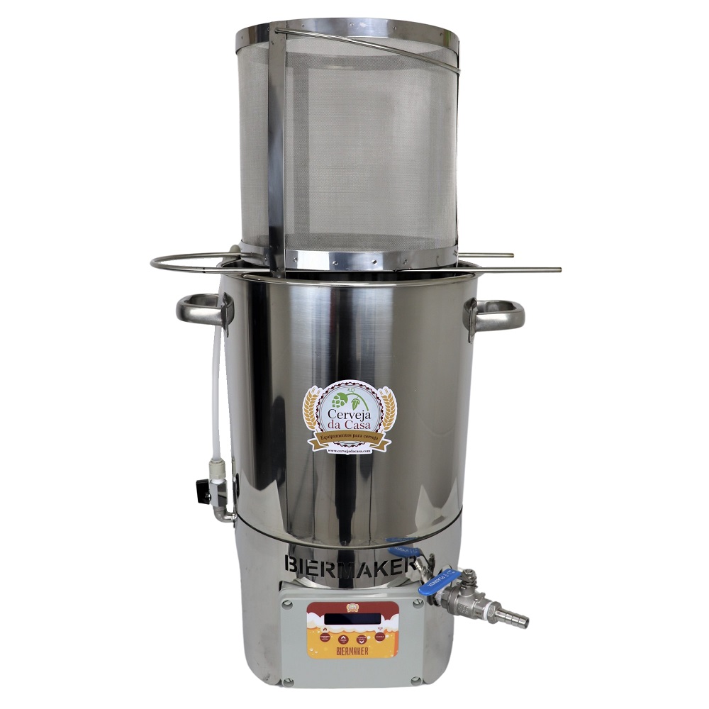 BierMaker®  BIAB 10L - Equipamento em Inox Automatizado Método Brew in a Bag