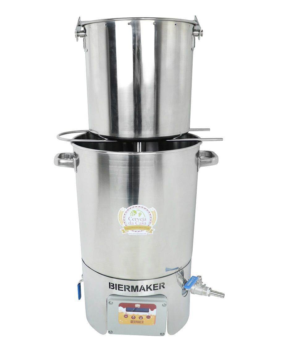 Kit Cervejeiro Completo com Panela Automática BierMaker 30L
