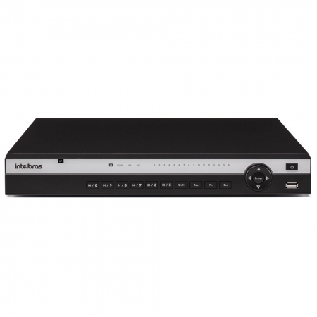 Gravador de Vìdeo NVR 16 Canais IP PoE+ 4K  NVD 3316 P Intelbras