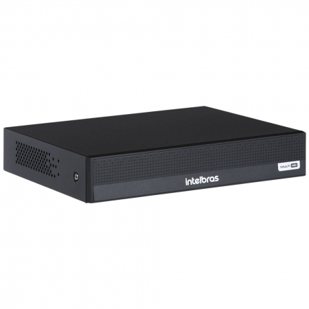 Gravador Digital DVR 04 Canais 2MP Multi HD Inteligência Vídeo MHDX 1004 C Intelbras