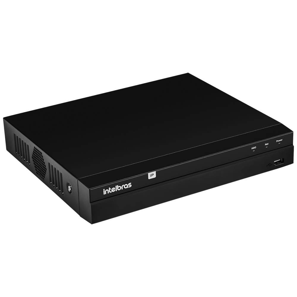 Gravador de Vídeo IP NVR 4 Canais 4K NVD 1404 + HD 4 Teras Purple Intelbras