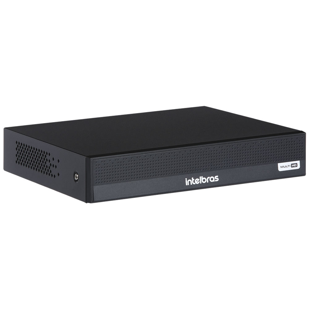 Gravador Digital DVR 04 Canais 5MP Multi HD Inteligência Vídeo MHDX 3004 C + HD 10 TB Intelbras