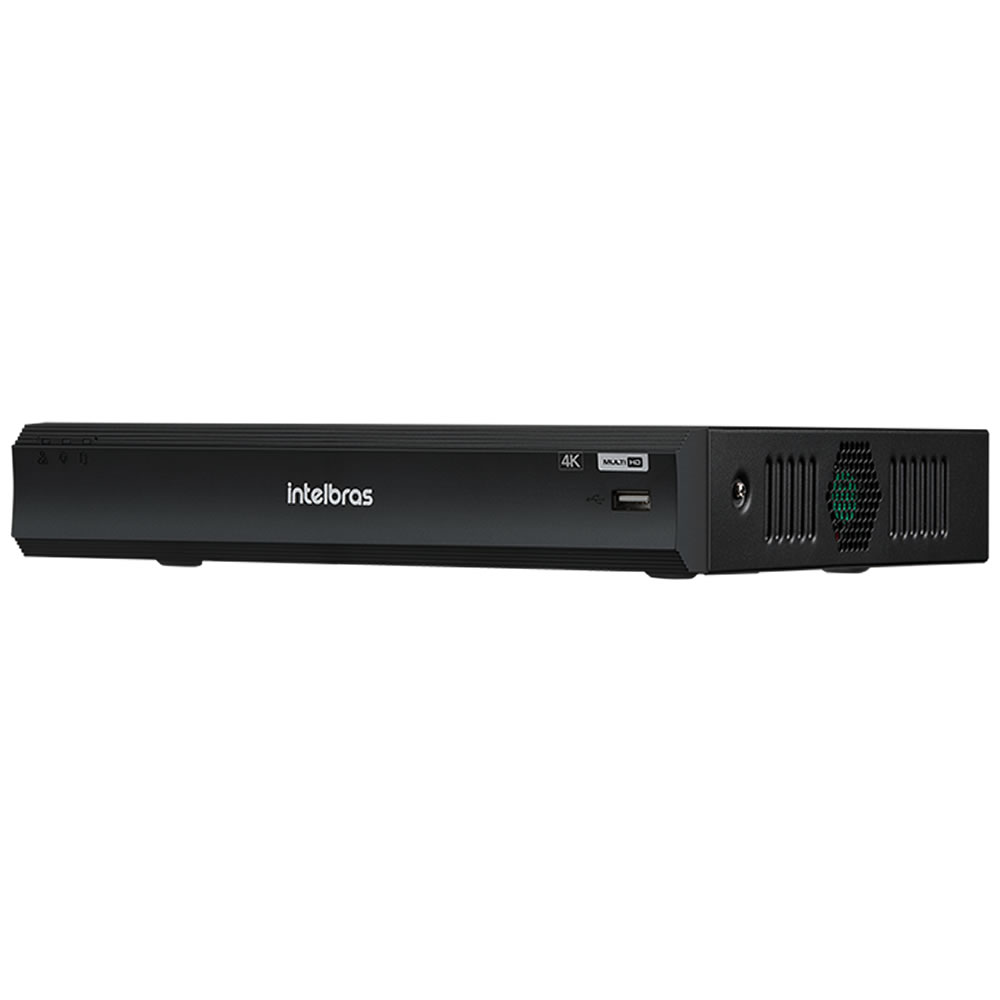 Gravador digital inteligente de vídeo de 8 canais iMHDX 5108 + HD 4 Tera Purple Intelbras