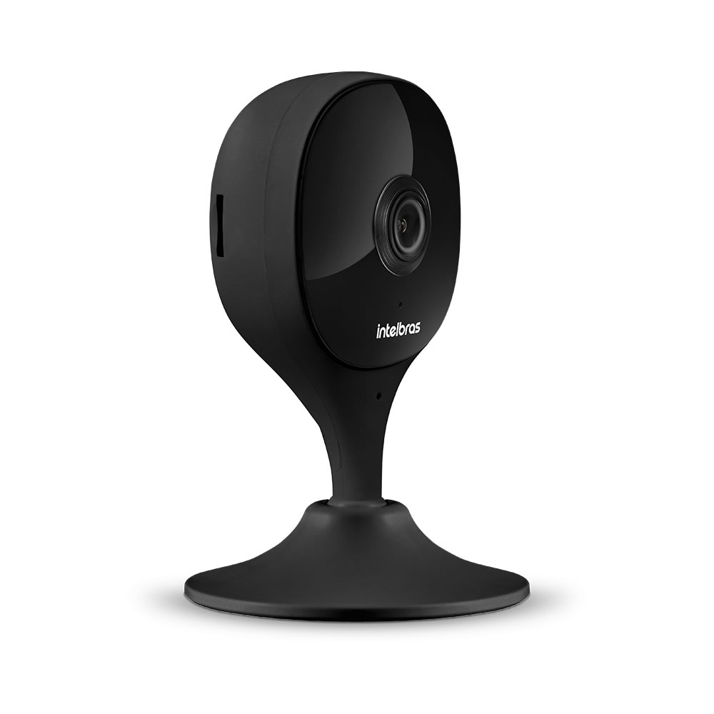 Kit 2 Câmeras Wi-Fi Inteligente Com Alarme e Armazenamento em Nuvem iMX C Black Intelbras