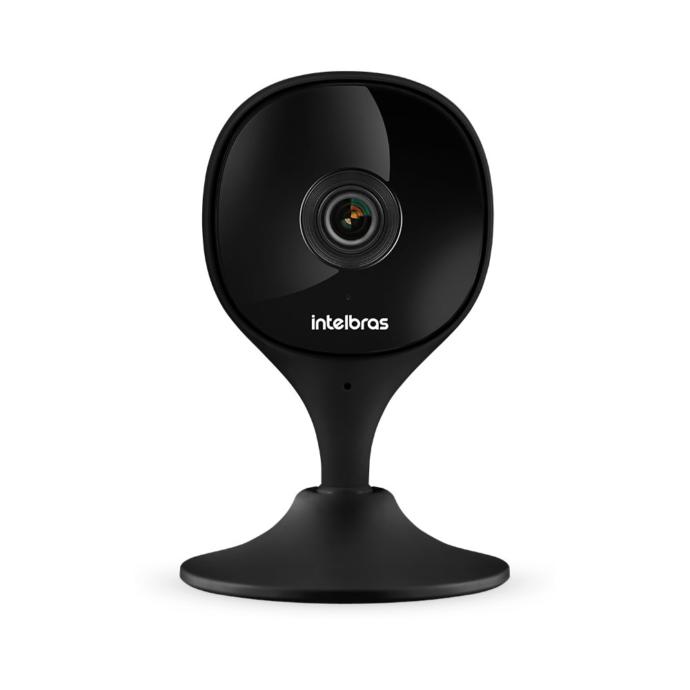 Kit 2 Câmeras Wi-Fi Inteligente Com Alarme e Armazenamento em Nuvem iMX C Black Intelbras