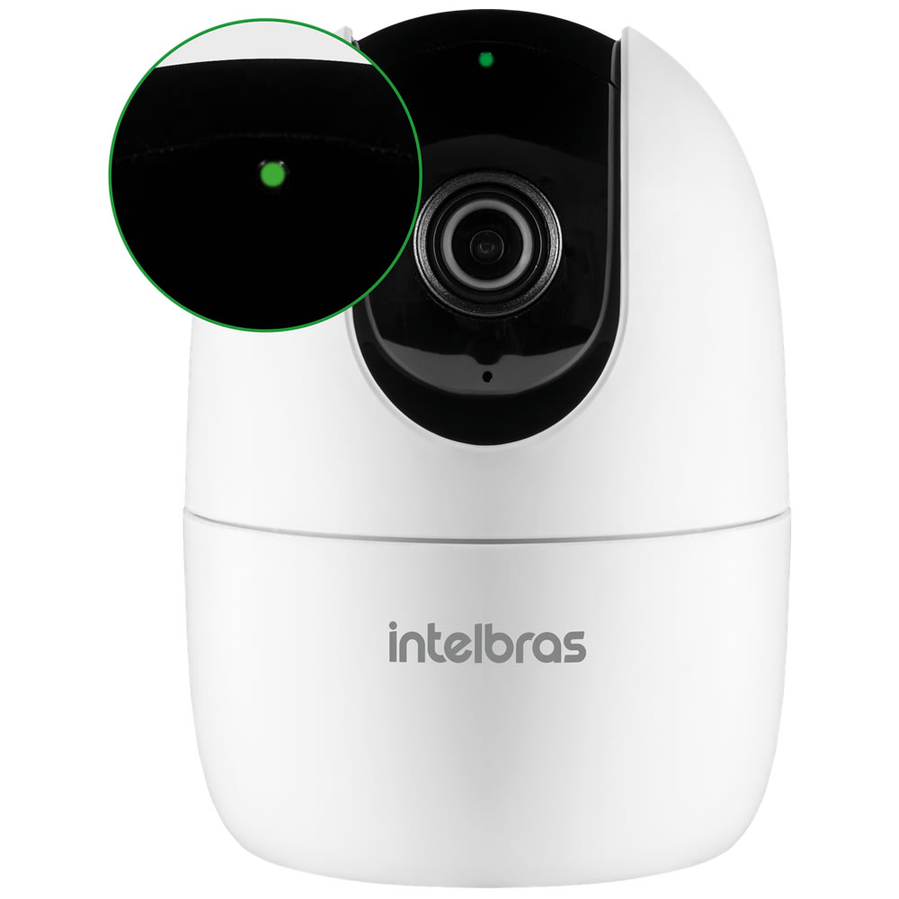 Kit 3 Câmeras Wi-Fi Inteligente 360° Com Alarme e Armazenamento em Nuvem iM4 C Intelbras