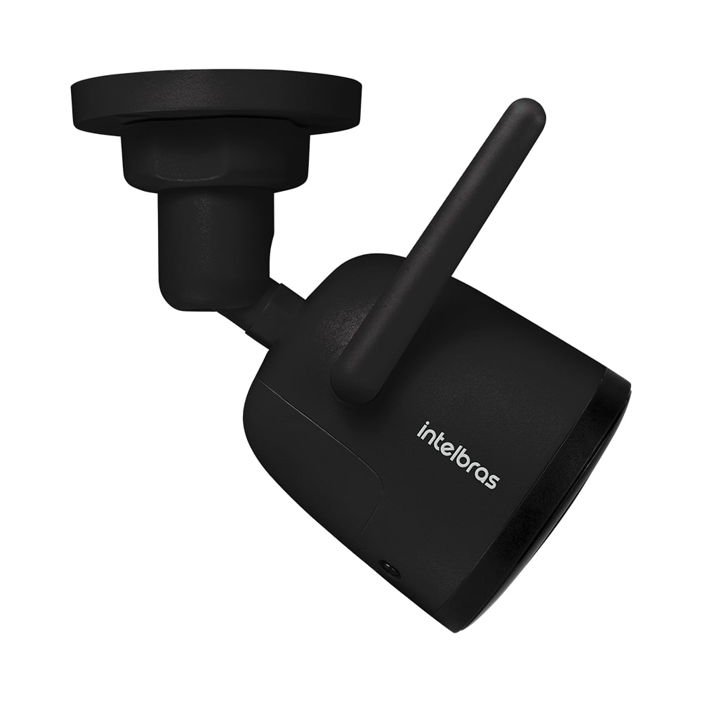 Kit 7 Câmeras Inteligente Wi-Fi, Zoom e Áudio Externa iM5 SC Black Intelbras