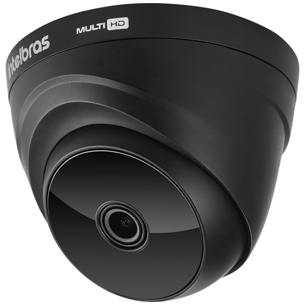 Kit 5 Câmeras Multi HD 2 Megapixels 2.8mm 20m VHD 1220 D G6 BLACK Intelbras