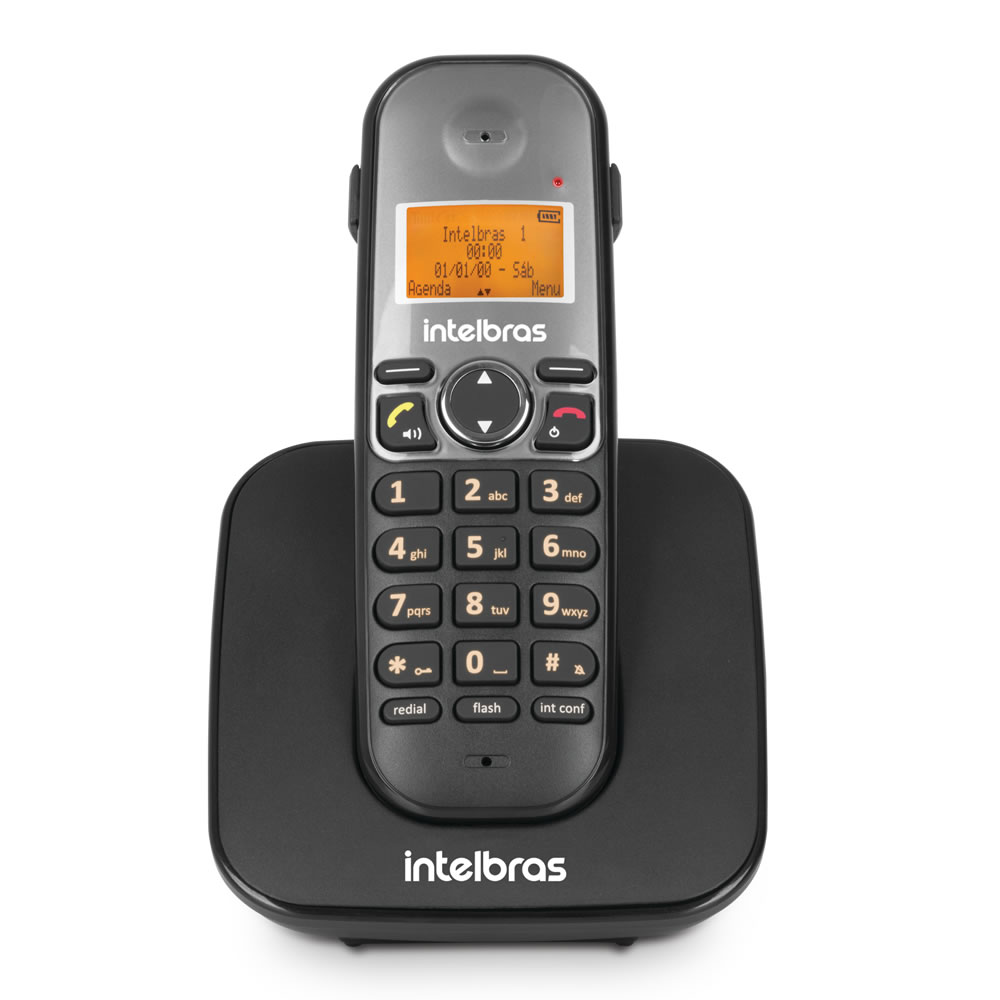 Kit Telefone 2 Linhas Ts 5150 + 6 Ramais Ts 5121 + 7 fones HC 10 Intelbras