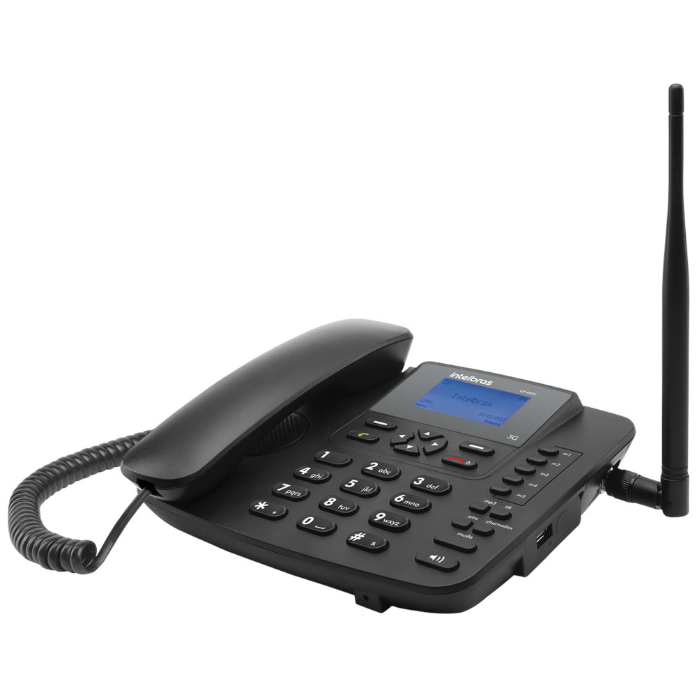 Telefone Celular Rural GSM Desbloqueado com 3G CF 6031 Intelbras