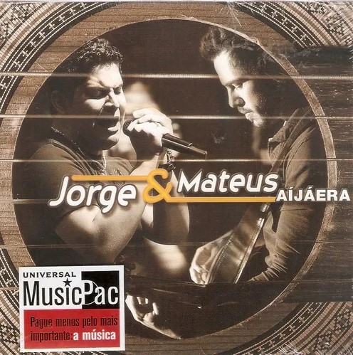Jorge & Mateus - Ai Já Era - Cd Nacional  - Billbox Records