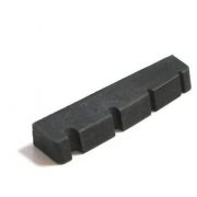 Nut de plástico cor preto para Baixo 4 cordas (37.9mm x 5.8mm x 9.0/7.7mm)