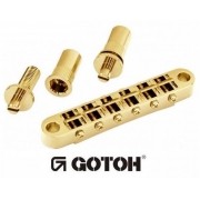Ponte Dourada para guitarra estilo Les Paul - Gotoh (GE103B-T-GD)
