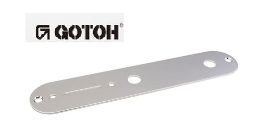 Control Plate Cromado para Telecaster -  Gotoh (CP-10) - Luthieria Brasil