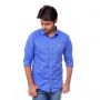Camisa Social SK Azul