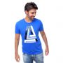 Camiseta Armani Exchange Logo X Azul