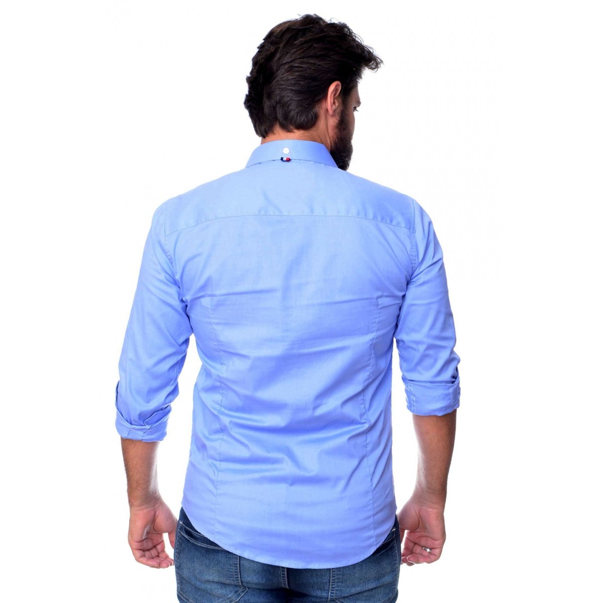 Camisa Social Style Azul - Ca Brasileira