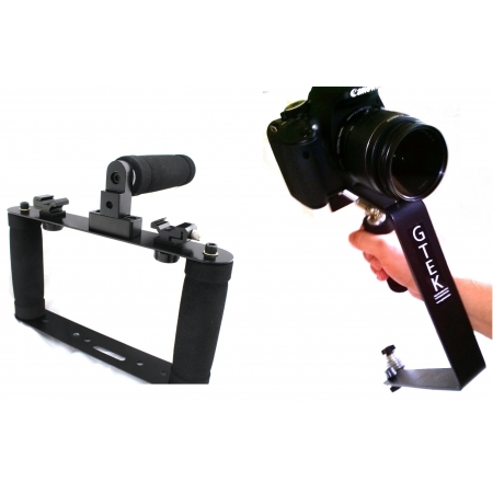 Estabilizador de Cameras DSLR + Suporte Filmadora DSLR