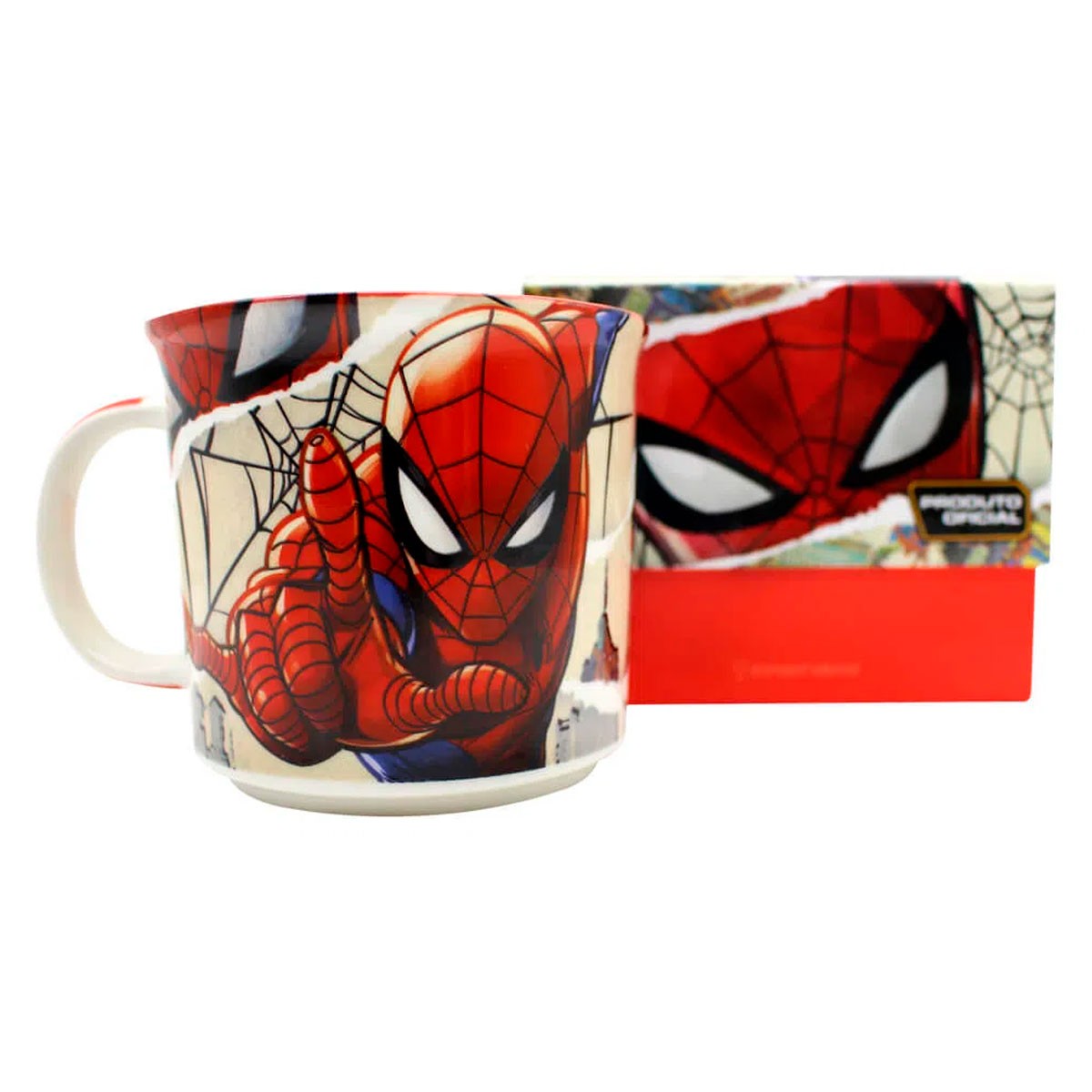Caneca de Cerâmica Spider Man HQ Páginas 350 ml