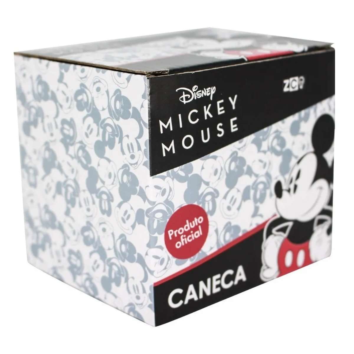 Caneca Mickey Expressões Faciais Humores Disney