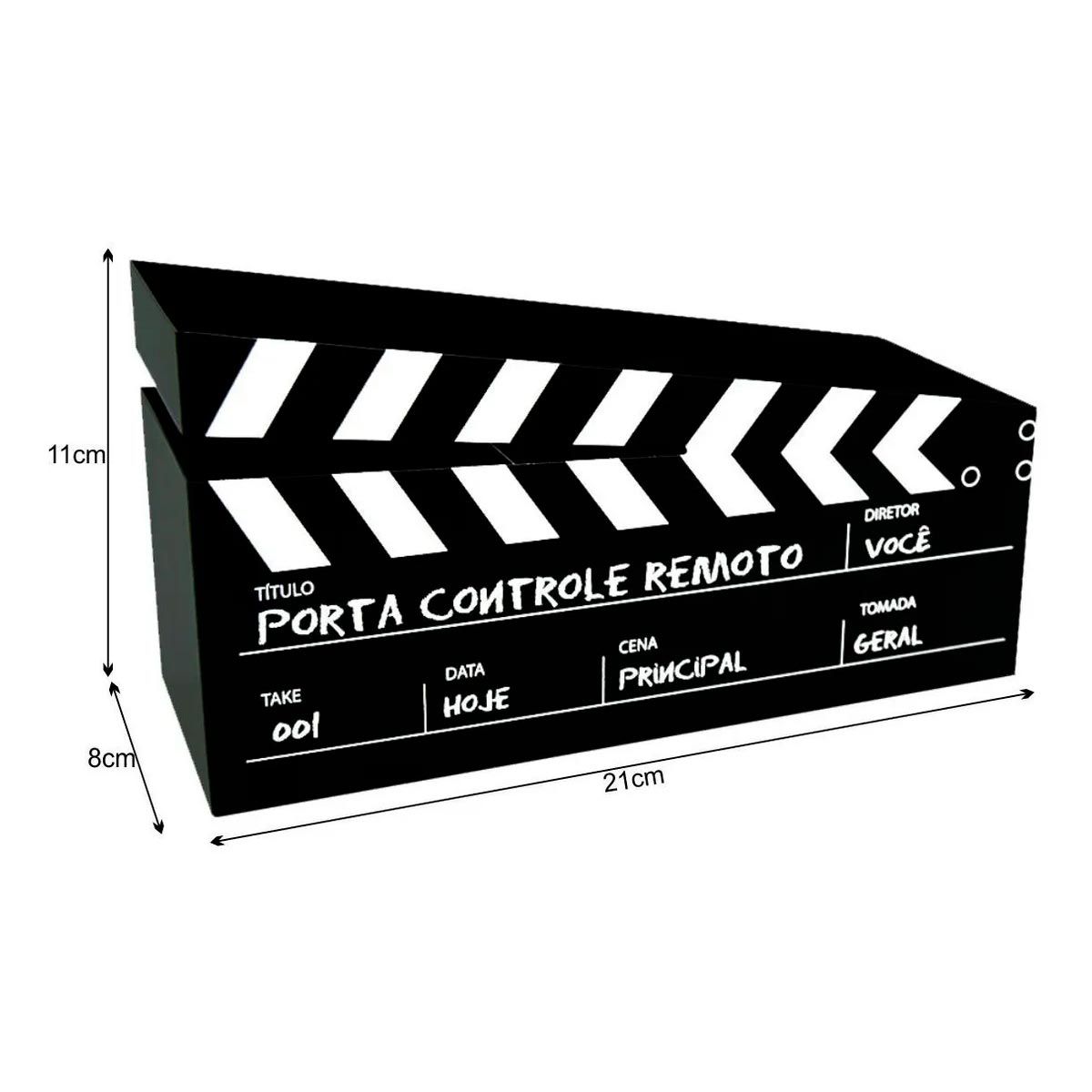 Porta Controle Remoto Cinema - Claquete De Diretor