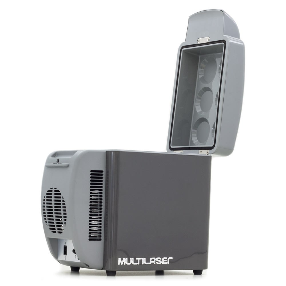 Cooler Portátil Mini Geladeira Multilaser 7 Litros 12V Refrigera e Aquece TV008