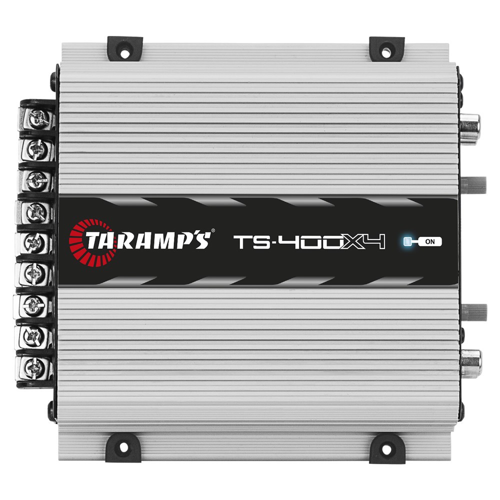 Módulo Amplificador Digital Taramps TS 400x4 - 400W RMS 4 Canais 2 Ohms