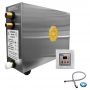Sauna Vapor Elétrica 12kw Inox - Comando Digital Impercap - 15m³