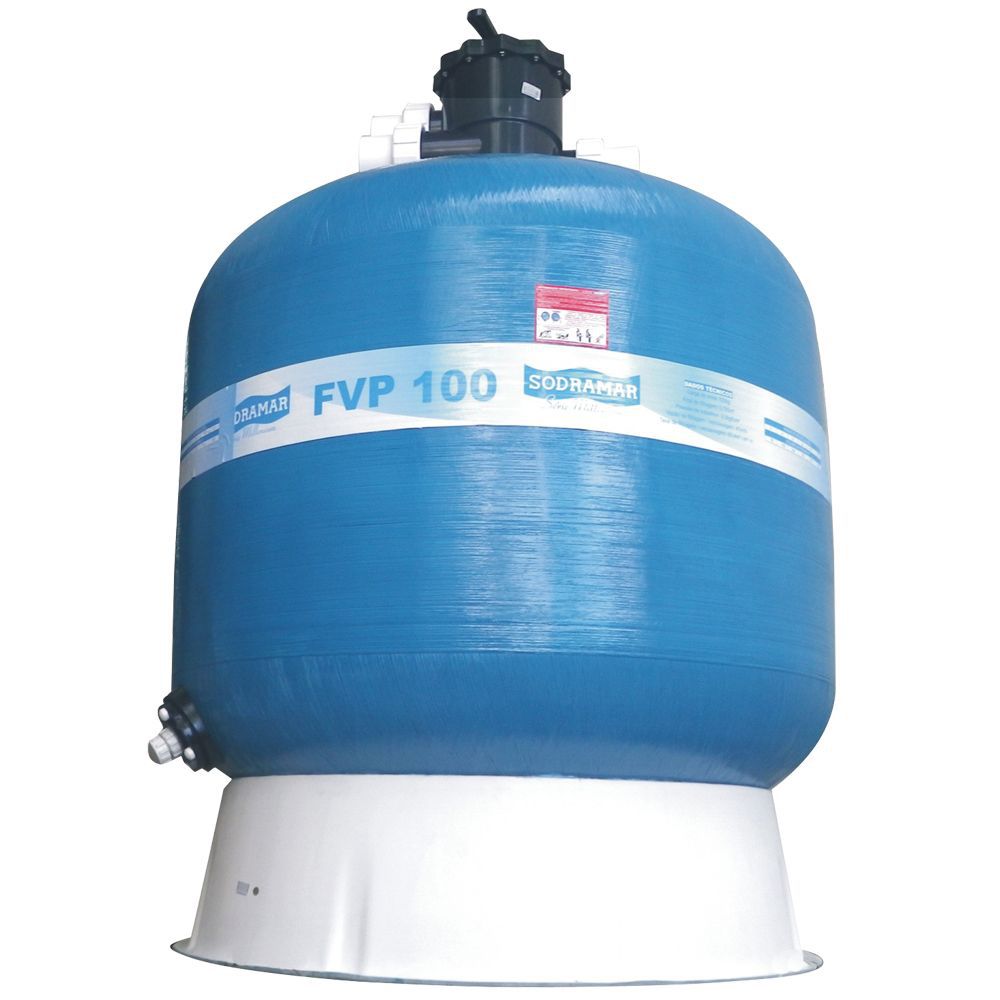 Filtro Piscina Comercial FVP 100 - até 314 mil litros